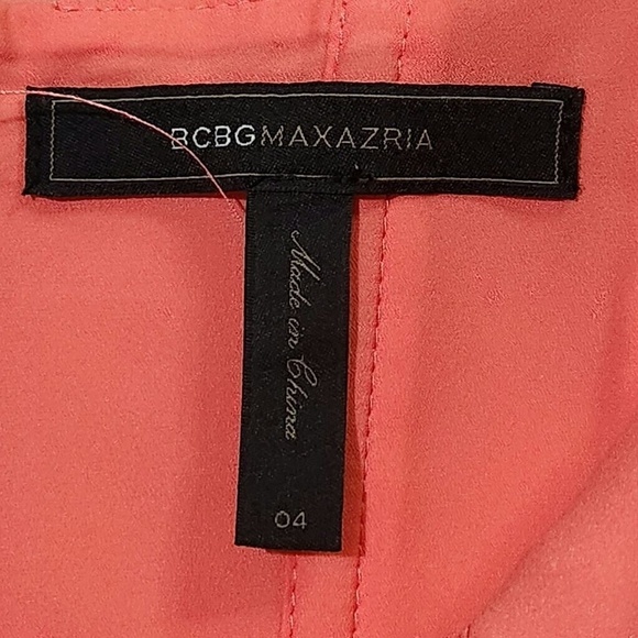 BCBGMAXAZRIA Coral Dress Women's Size 4 - Picture 7 of 15